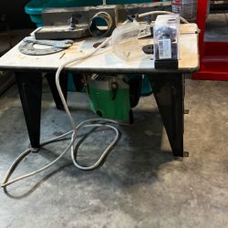 Router Table And Router. Tools Tools