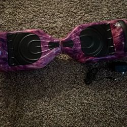 Galaxy Hover Board, Comes With Charger (Untested)