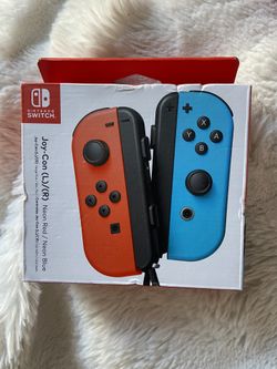 Nintendo Switch Joycons Color Blue And Red Brand New