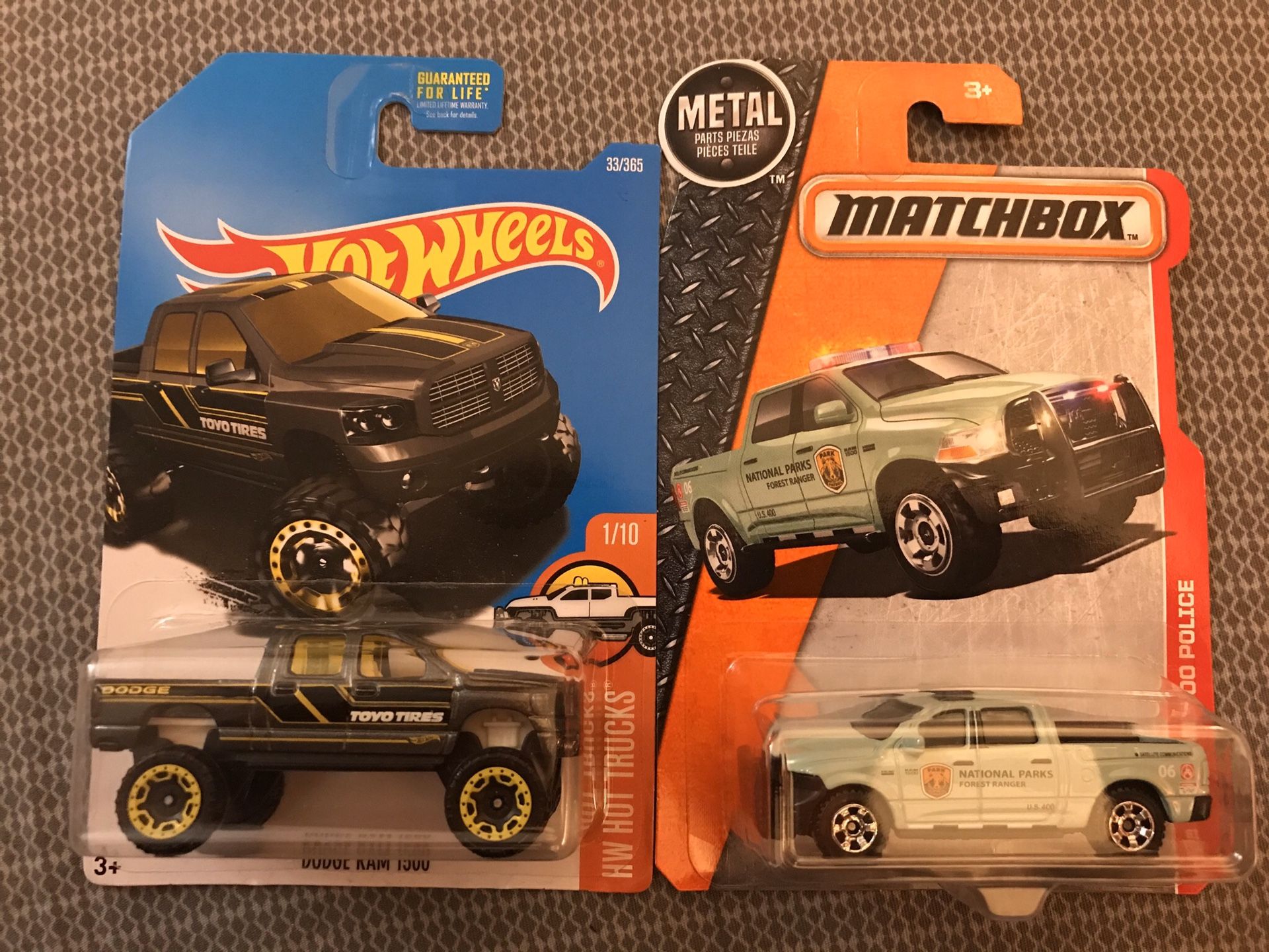 Hot Wheels/Matchbox Dodge Ram lot