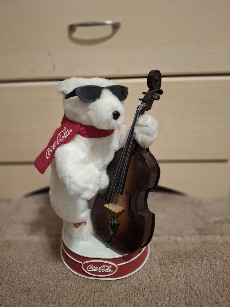 Musical Coca Cola Bear