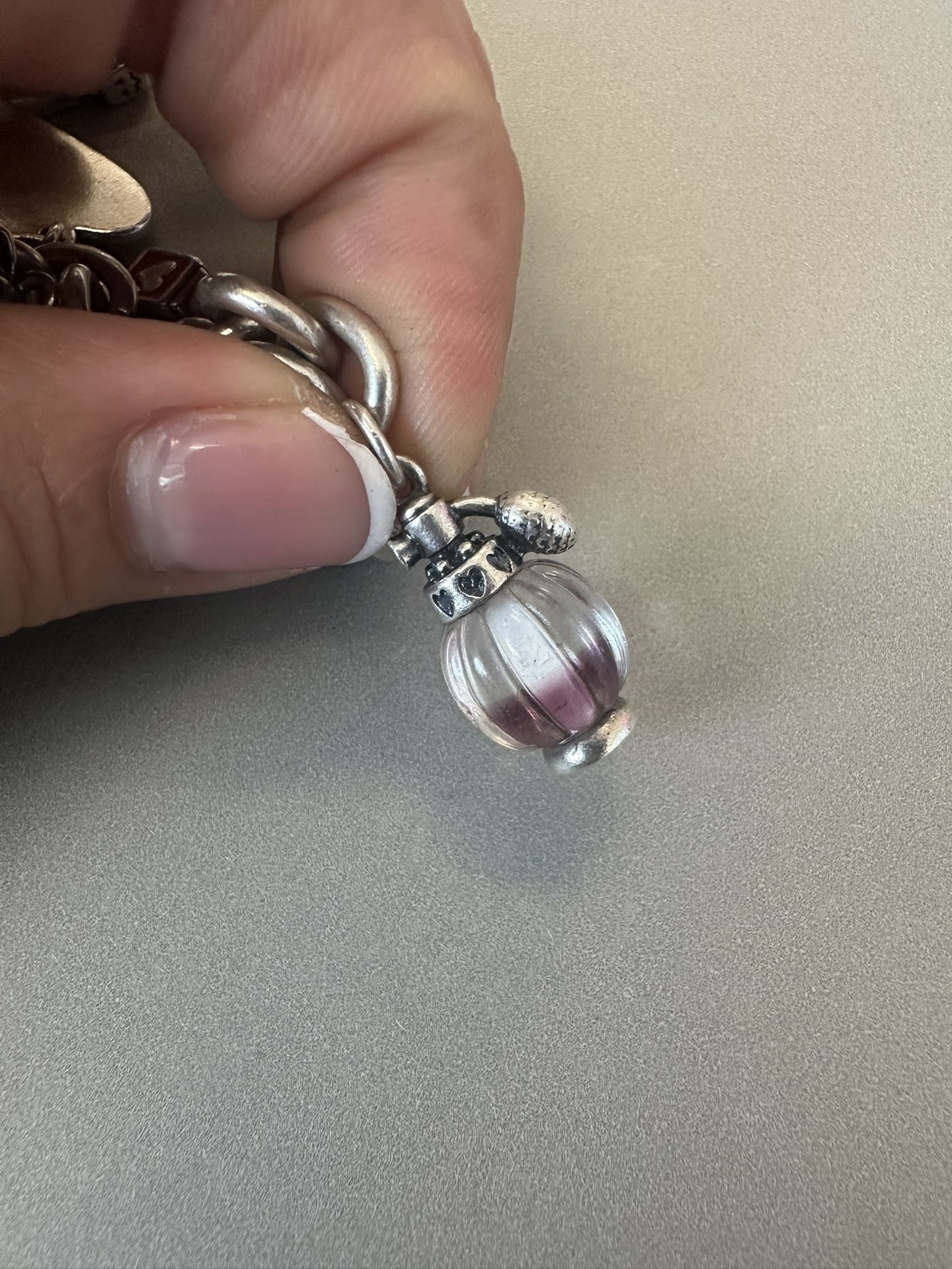 James Avery Love Potion Art Glass Charm