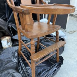 Antique High Chair
