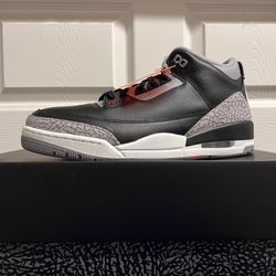 Jordan Retro 3 Black Cement (New)