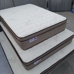 Cal King Size Mattress Pillow Top 12"new 