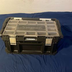 Husky Tool Box With Removable Compartments 