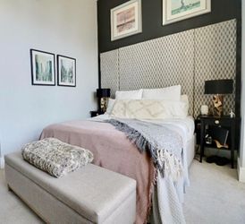 UK-Sourced Padded Headboard