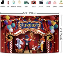 Circus Backdrop