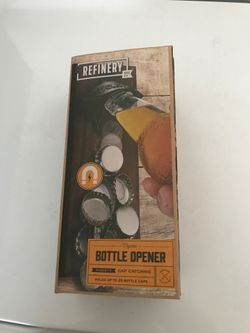 Decorative bottle opener for wall