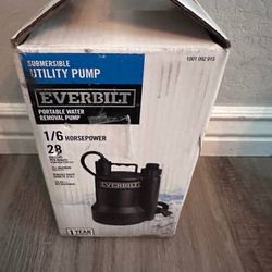 Everbilt SUP54-HD 1/6 HP Plastic Submersible Utility Pump