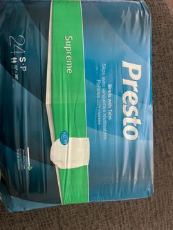Presto incontinent briefs