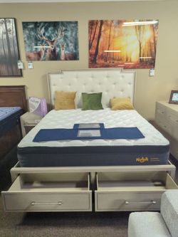 KING BEDROOM SET 4PCS