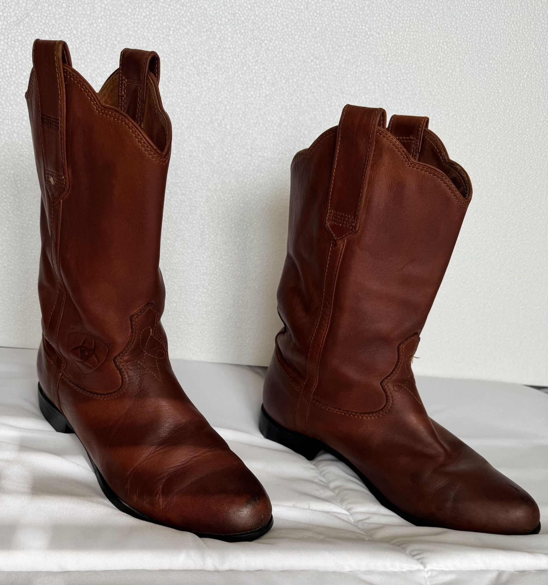 Ariat Women Brown Leather Western Boots