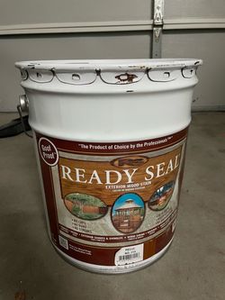 New Bucket of Ready Seal Wood Stain