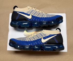 Nike Air Vapormax Flyknit 2 Racer Blue Men’s size 10.5 running shoes Rare!