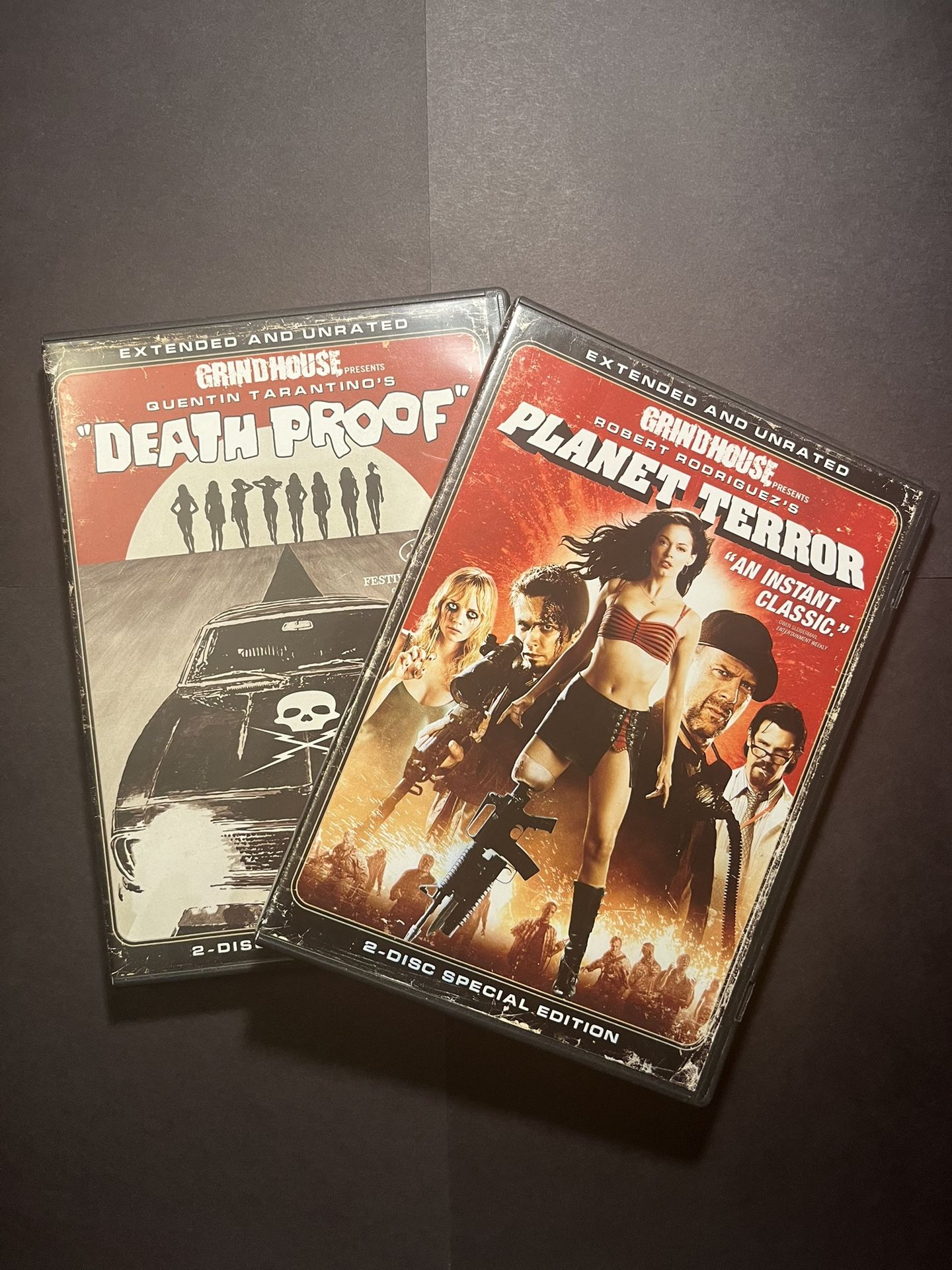GrindHouse DVD lot (Quentin Tarantino)