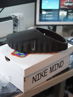 Nike mind 001 Slide Black Chrome