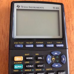 TI-83 / TI-83 Plus: Statistics Calculator Like TI-84