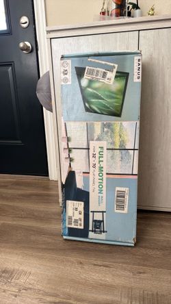 TV Wall Mount (SANUS) 32”-70” Flat Panel TV