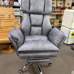 Big and Tall Office Chair, Flip Armrests for Pets & Cross Legged Sitting, Executive Ergonomic Computer Gaming Chair