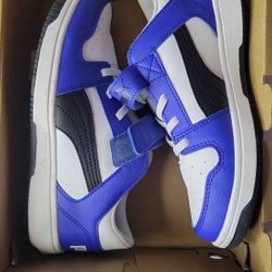 Puma Kids Size 3 Pm Rebound Layup Lo Sl V Ps