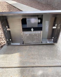 microwave light fan