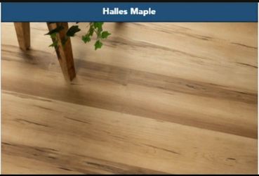 Home Decorators Rigid Core Vinyl Plank Flooring for $1.29/sqf