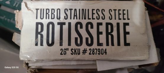 Turbo Stainless Steel Rotiserie