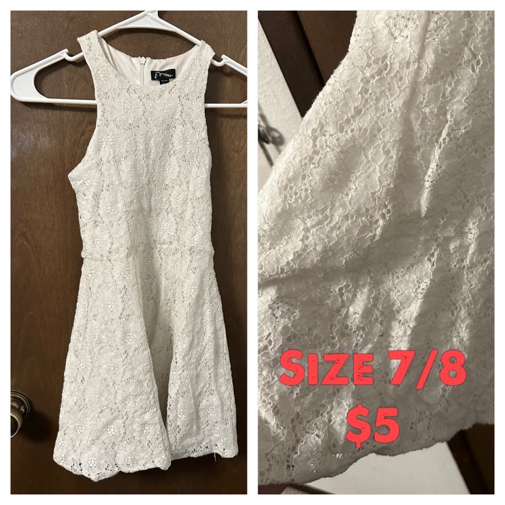 7/8 Girls Dress