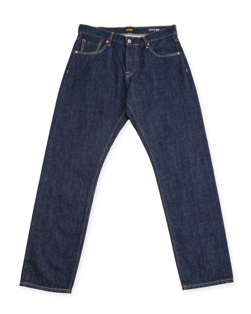 C.O.F Studio Men's Jeans M5 Straight Fit Kuroki Selvedge Size 32 / 34 Blue New Japanese Denim