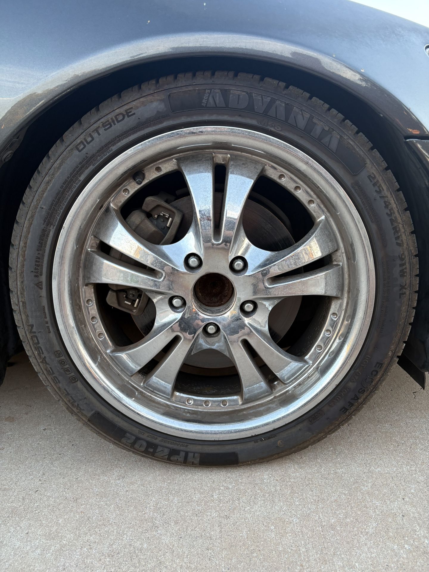 Vision Wheel Shockwave 17 Inch 