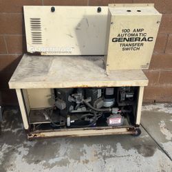 Used Generac guardian, whole house, generator, natural gas, or propane