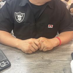 Brand New Raiders Ben Davis 1/2 Zip Shirt