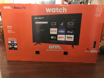 65” Onn Roku Smart TV
