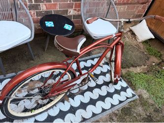 Beach cruiser bike