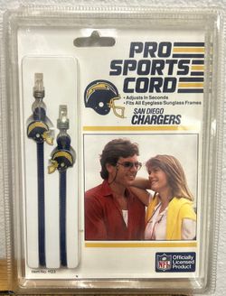 NFL Chargers Eyeglass Cord Holder 