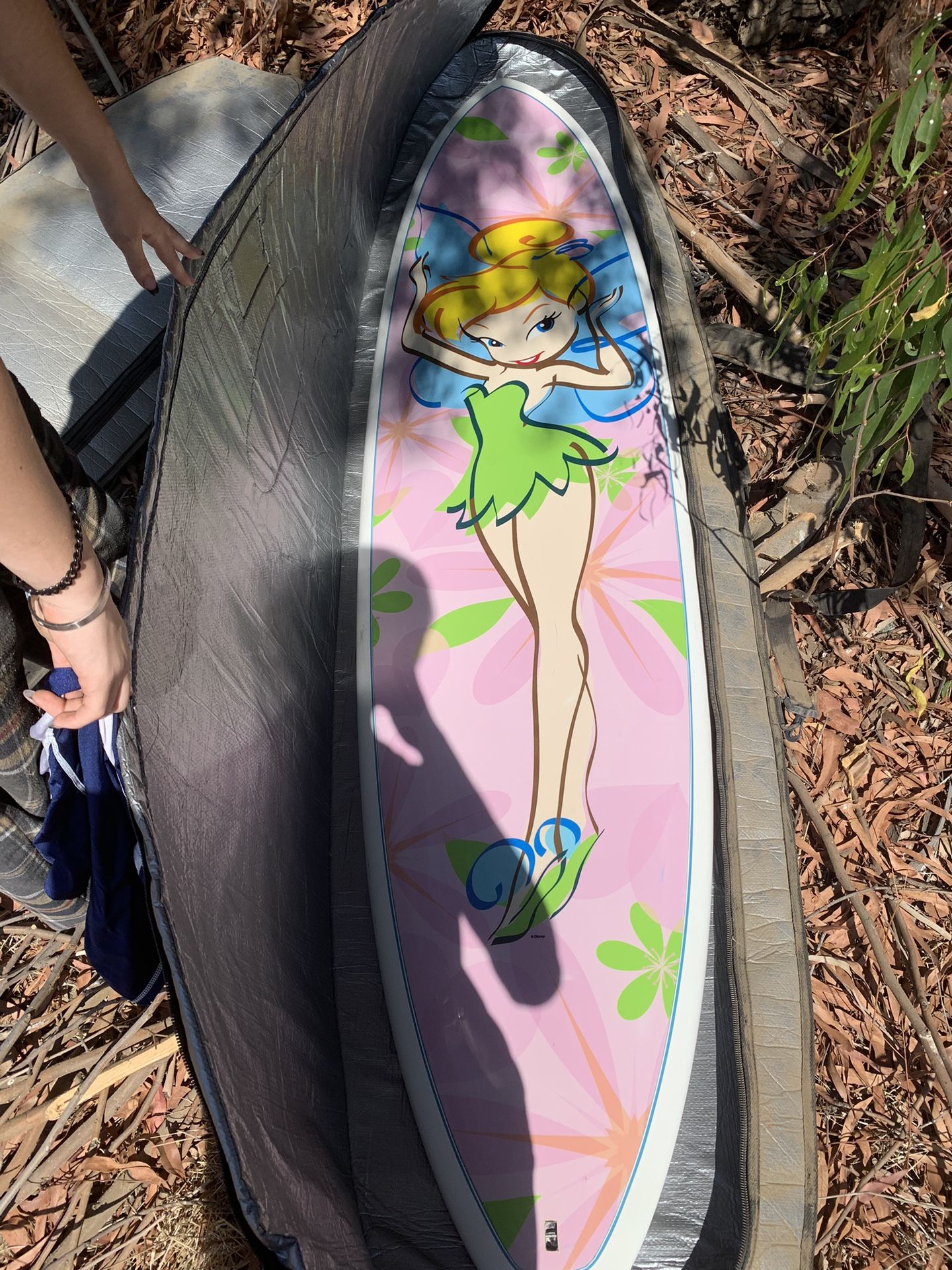 Tinker Bell Surfboard 7’2”