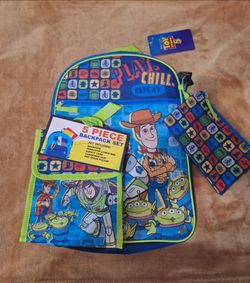 Toy Story 5 piece backpack