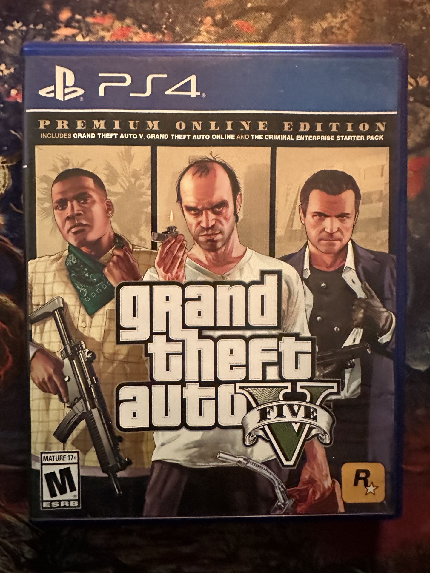  Grand Theft Auto V - Premium Online Edition (PS4) : Video Games