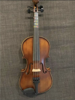 1/2 Size Ricard Bunnel Violin - Genuine Wood Construction