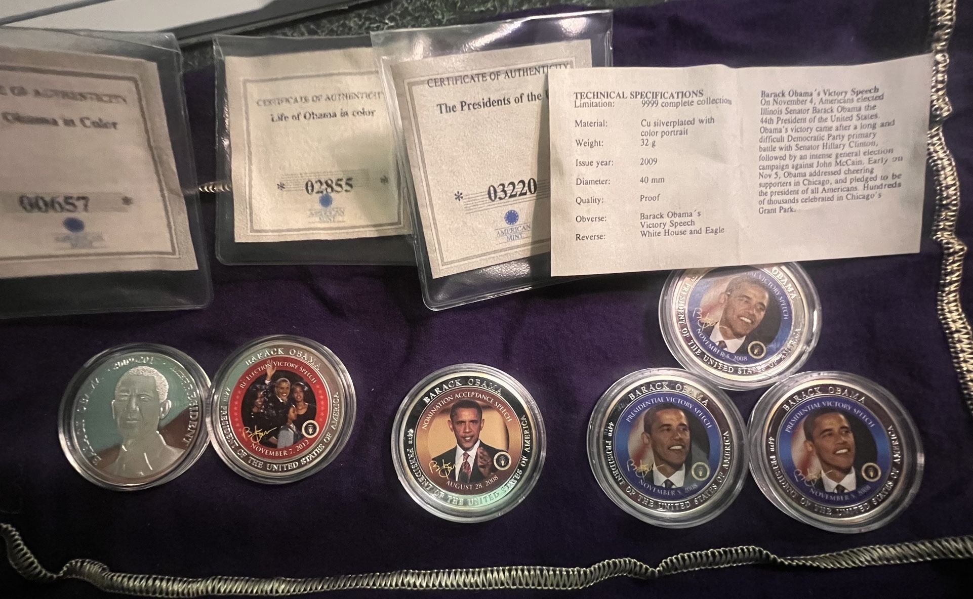 Obama Collector Coins 🪙