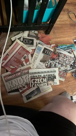 Stanley Cup Newspapers