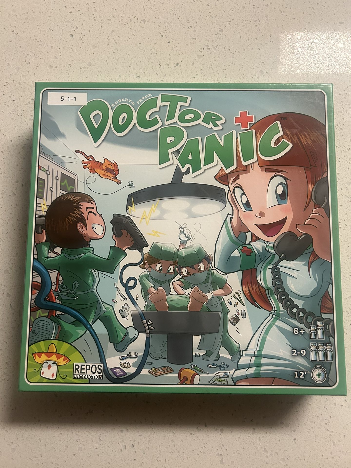 Doctor Panic Board Game