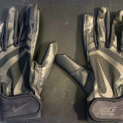 Two new Nike youth medium baseball batting gloves