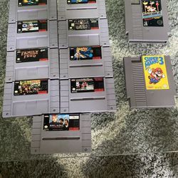Super Nintendo / Nintendo Games / Controllers 