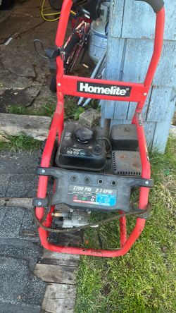 Homelite pressure washer