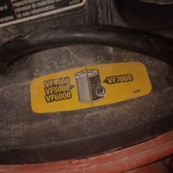 Ridgid Heavy Duty Vacuum 