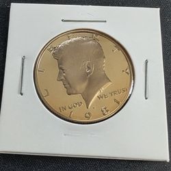 1981-S Proof Kennedy Half Dollar