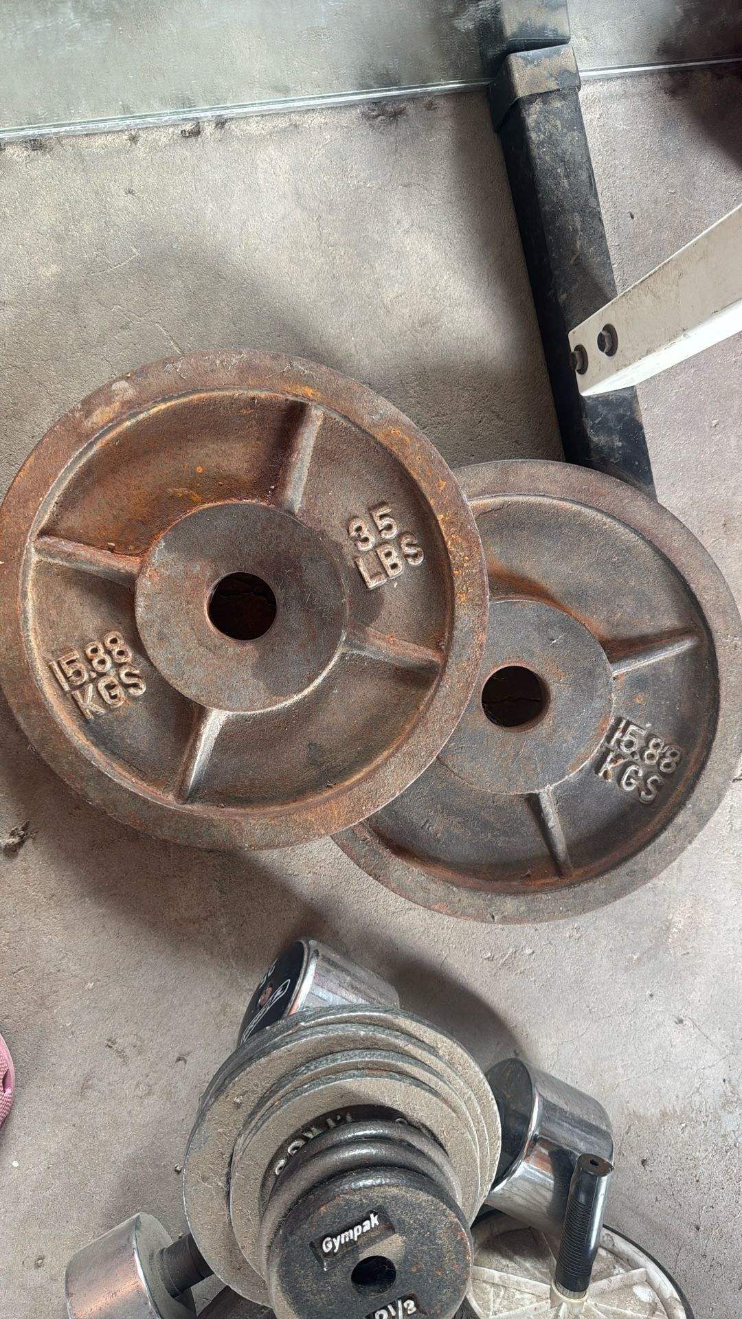35 Lbs Weights