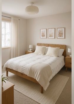 Queen bed frame